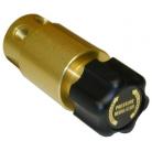 Regulador de presión ajustable.