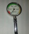 PuntoSub manometro de metal sin bota con manguera