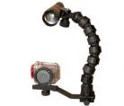 Kit brazo y lámpara para cámara de acción.