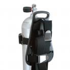 Arnés estándar para tanque de buceo.